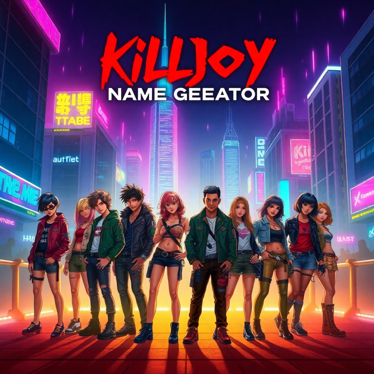 Killjoy Name Generator