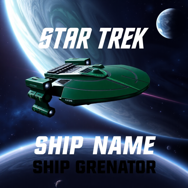 Klingon Ship Name Generator