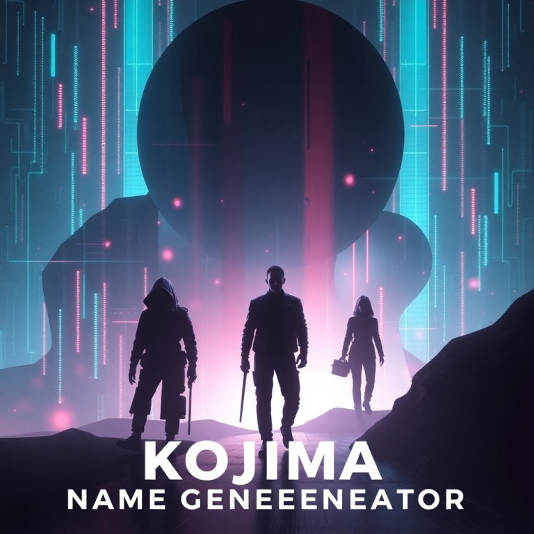 Kojima Name Generator Pdf