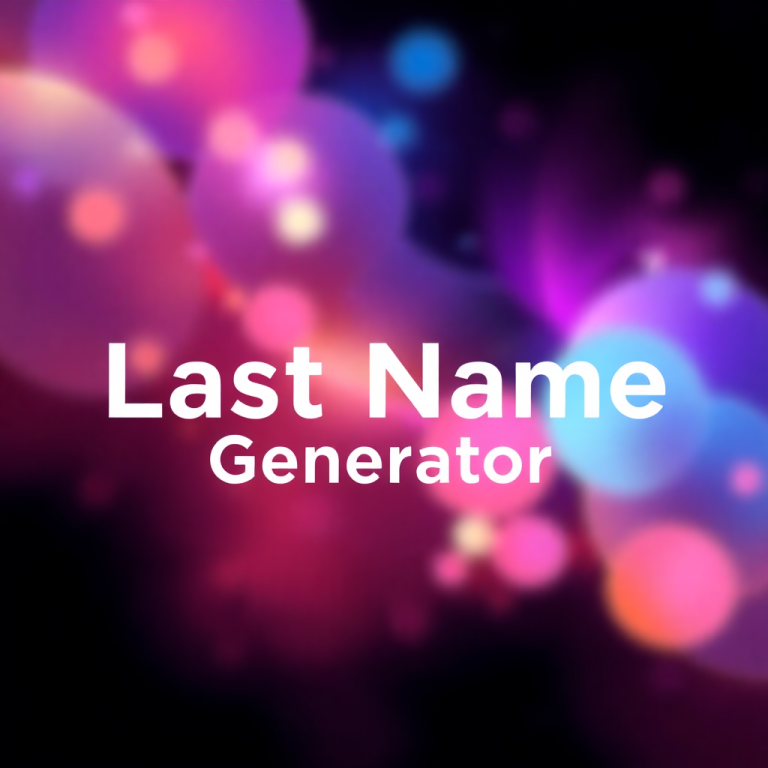 Ladt Name Generator