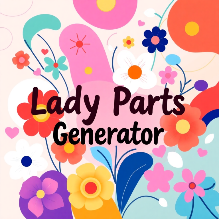 Lady Parts Name Generator