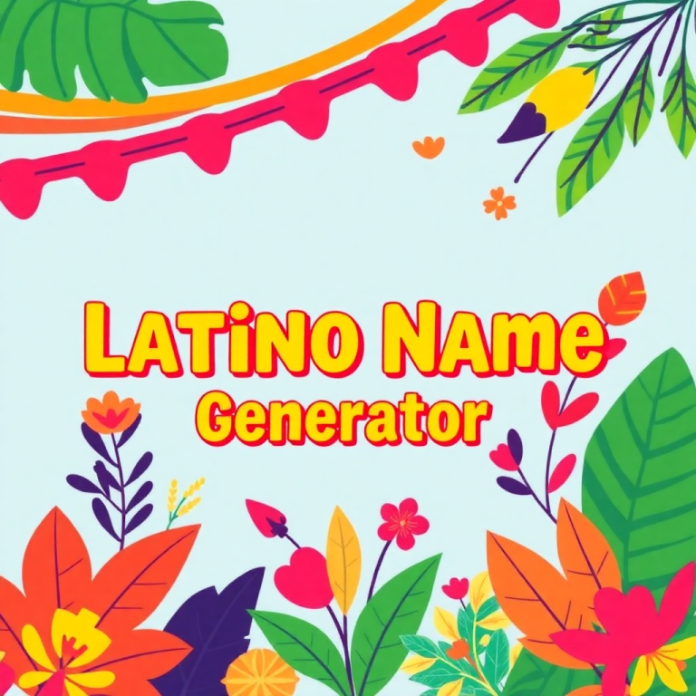 Latino Name Generator