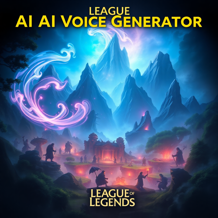 League Of Legends Ai Voice Generator