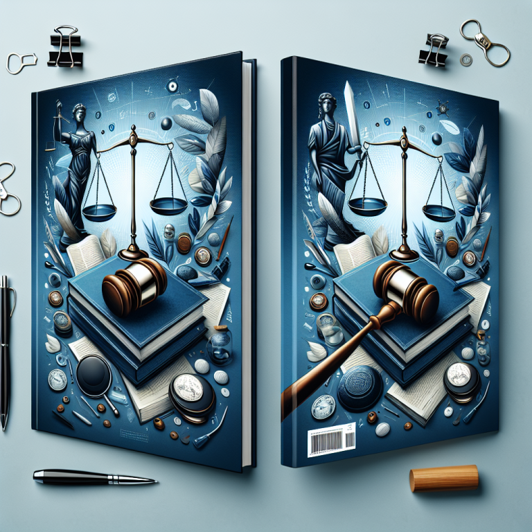Legal Book Cover Generator