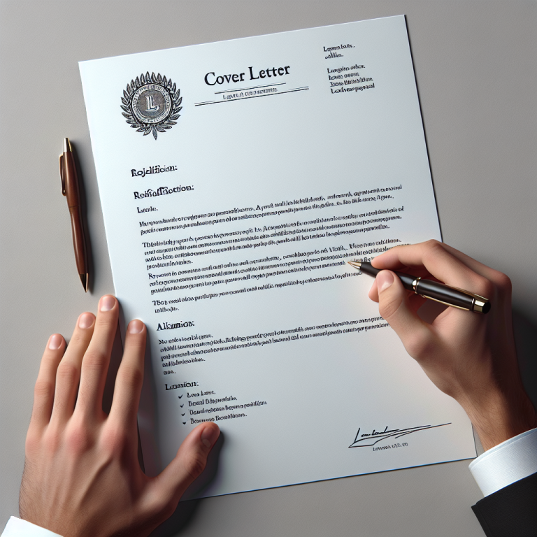Legal Cover Letter Generator