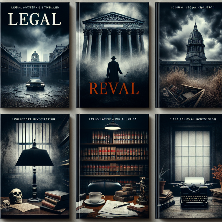 Legal Mystery Book Cover Generator