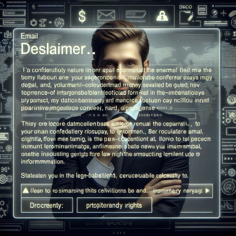 Legal Notice Email Generator