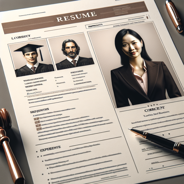 Legal Resume Generator