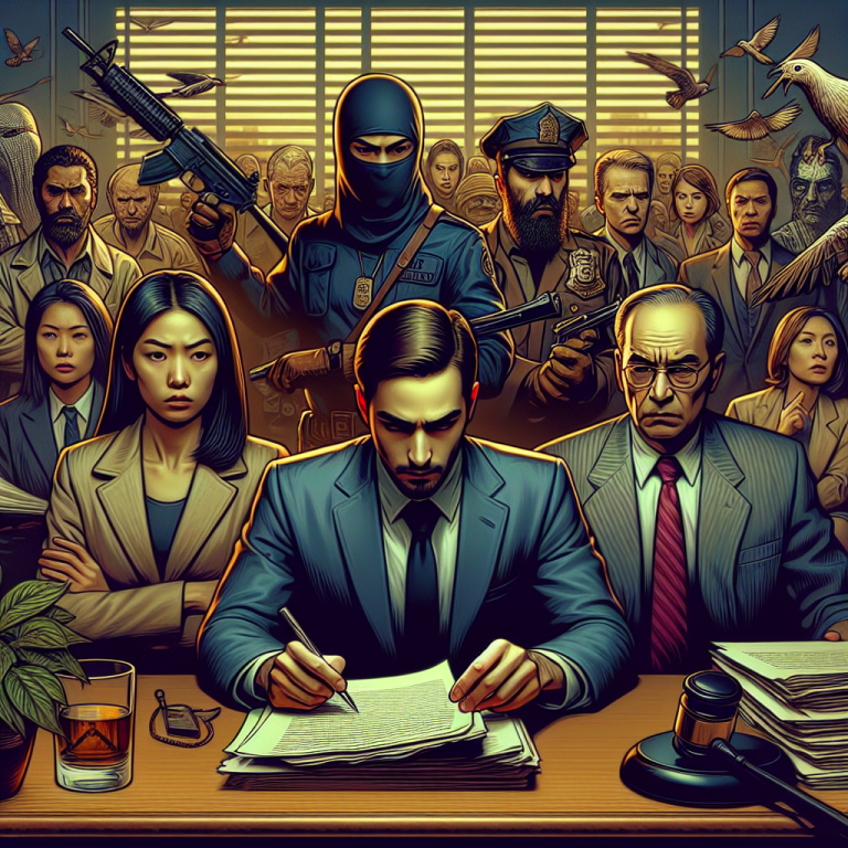 Legal Thriller Story Generator
