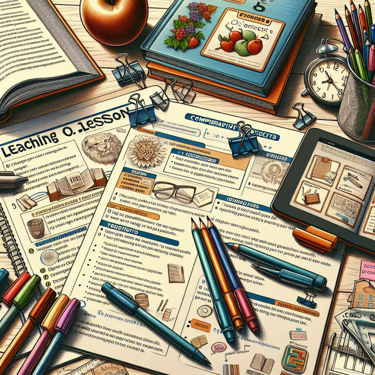 Lesson Plan Template Generator