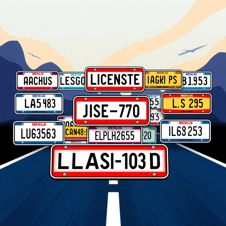 License Plate Name Generator