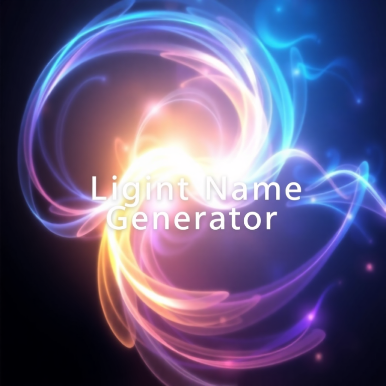 Light Name Generator
