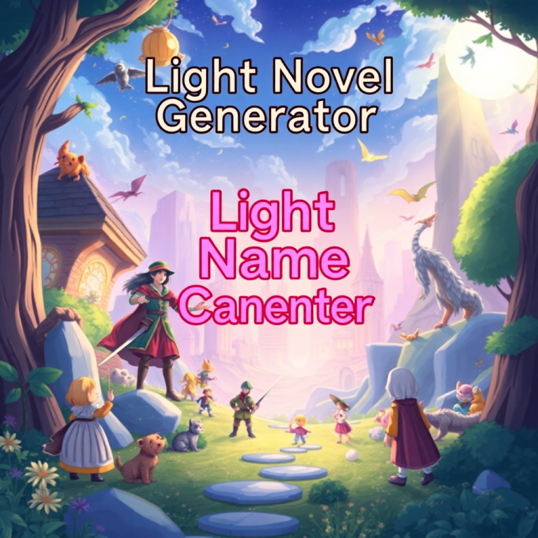 Light Novel Name Generator