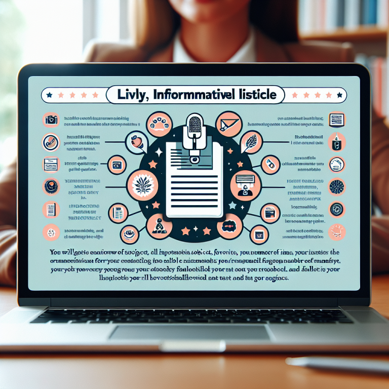 Listicle Generator