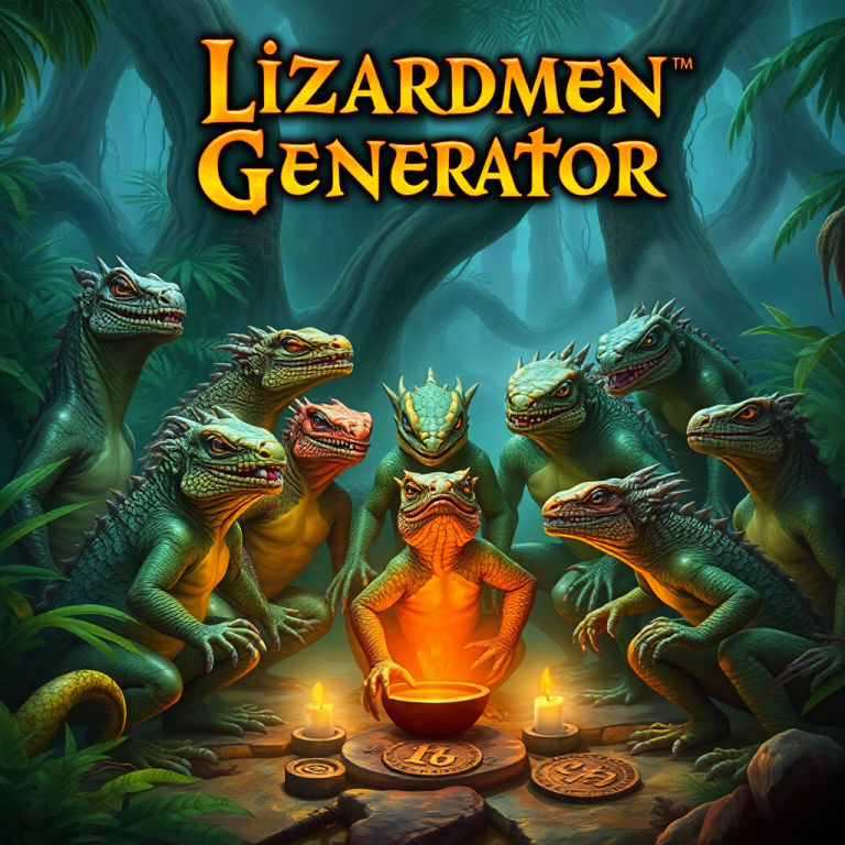 Lizardmen Name Generator