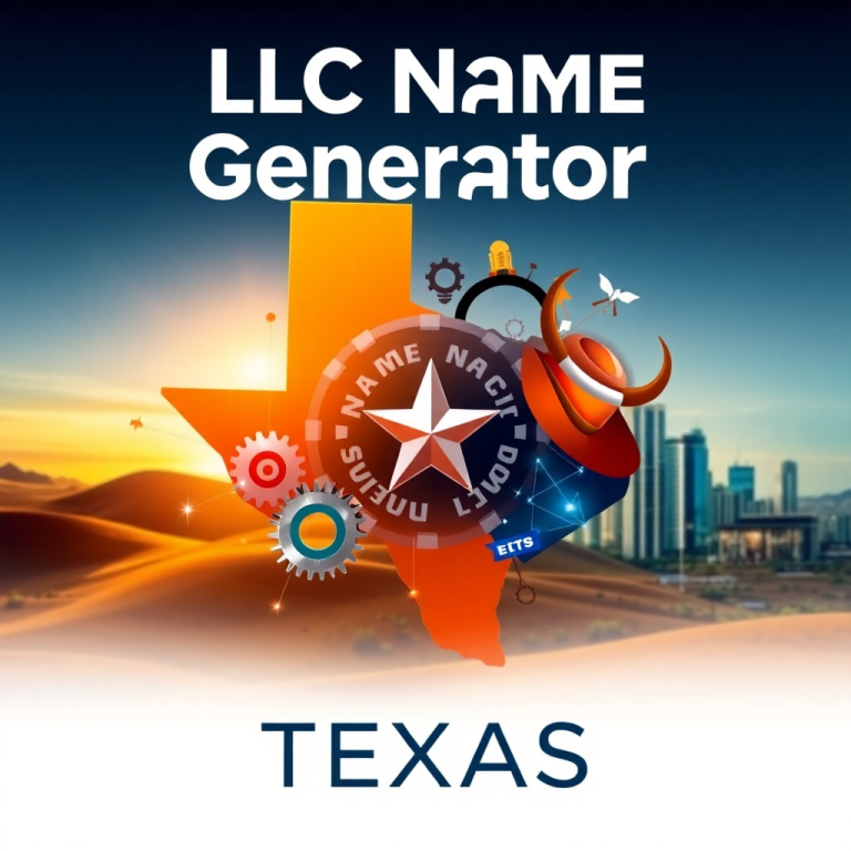 Llc Name Generator Texas