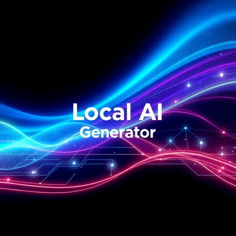 Local Ai Voice Generator
