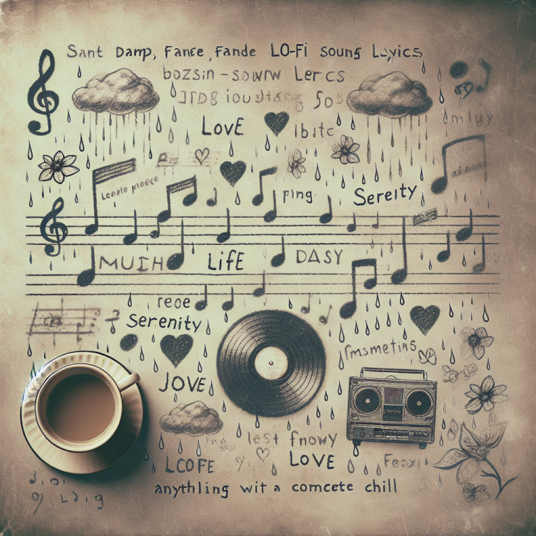 Lofi Song Lyrics Generator