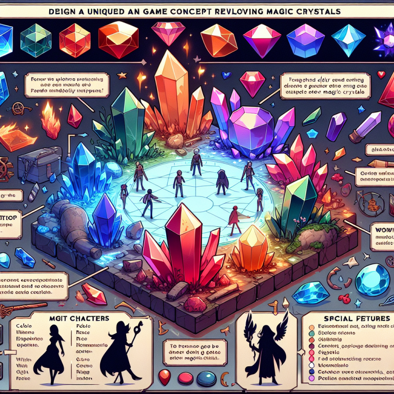 Magic Crystal Game Generator