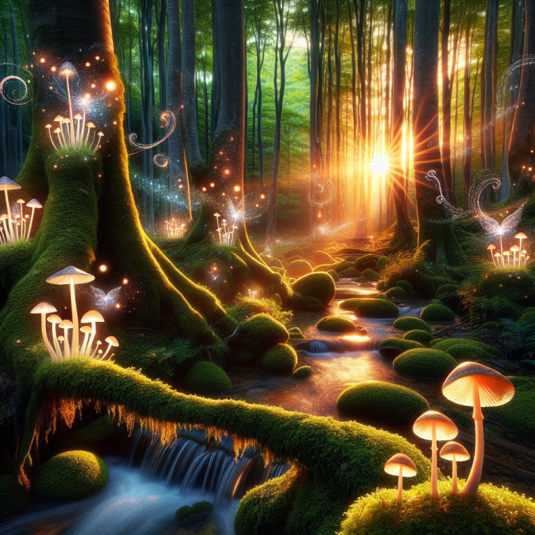 Magic Forest Wallpaper Generator