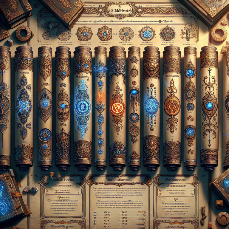 Magic Scroll Game Generator