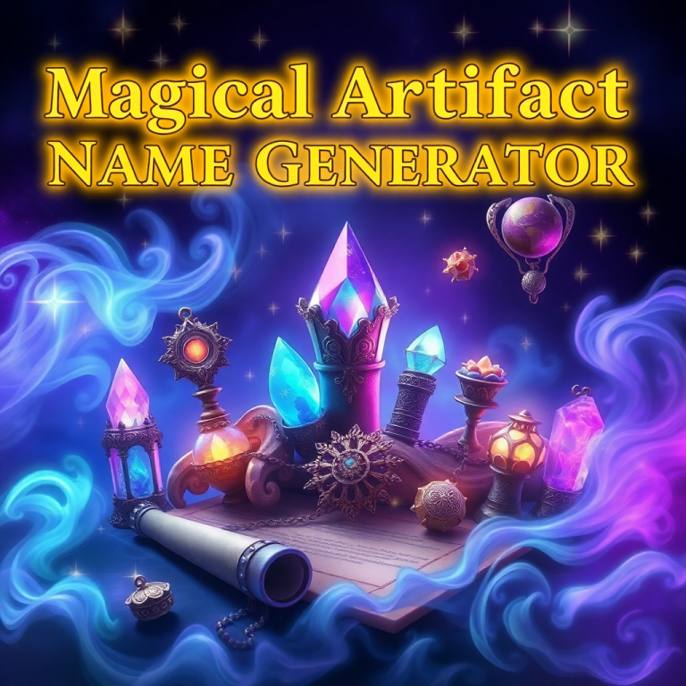 Magical Artifact Name Generator