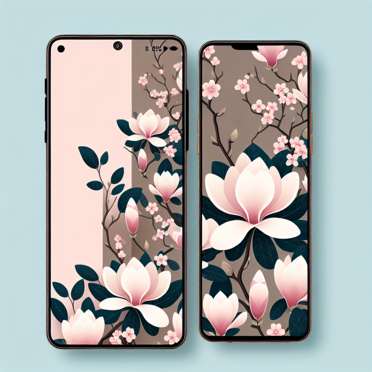 Magnolia Flower Wallpaper Generator