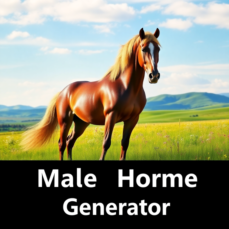 Male Horse Name Generator