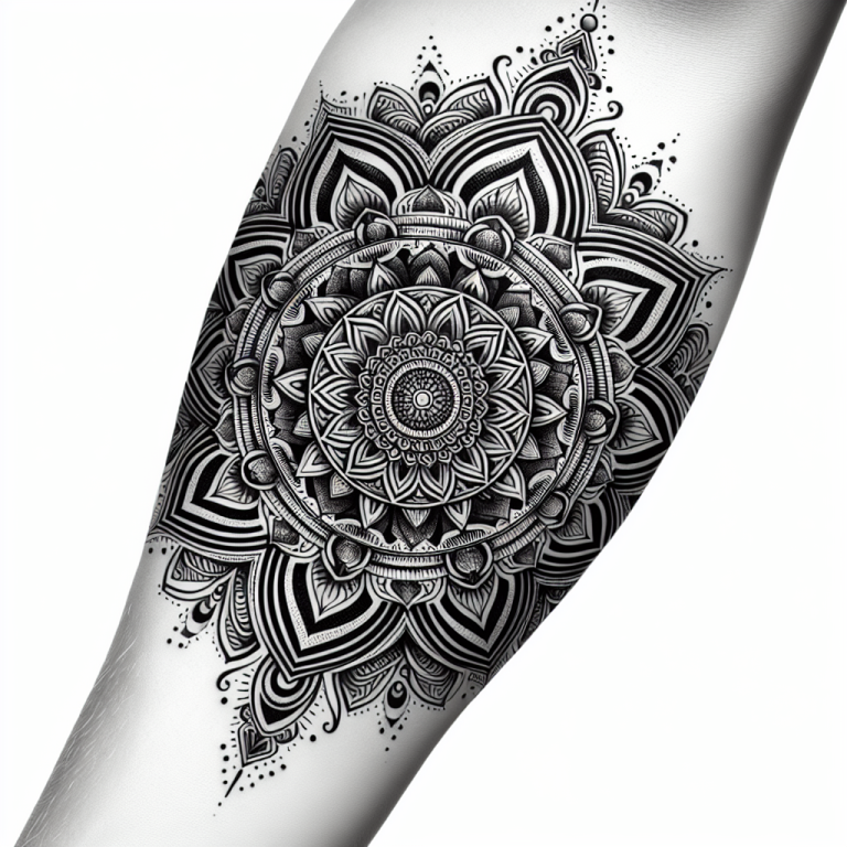 Mandala Love Tattoo Generator