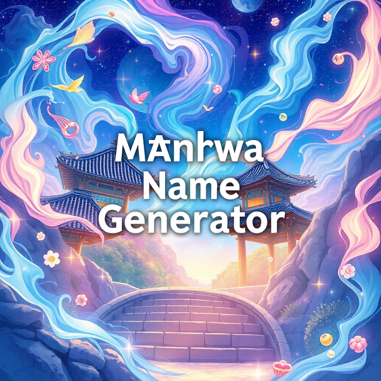 Manhwa Name Generator