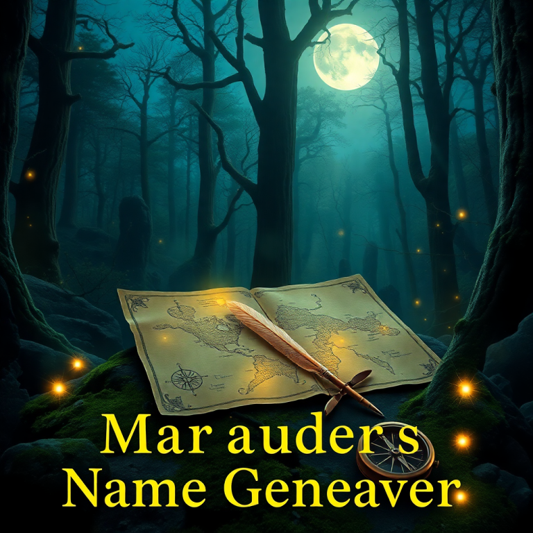 Marauders Name Generator
