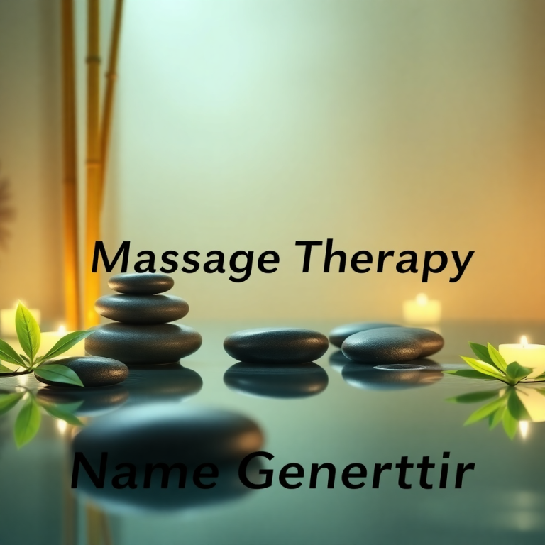 Massage Therapy Name Generator