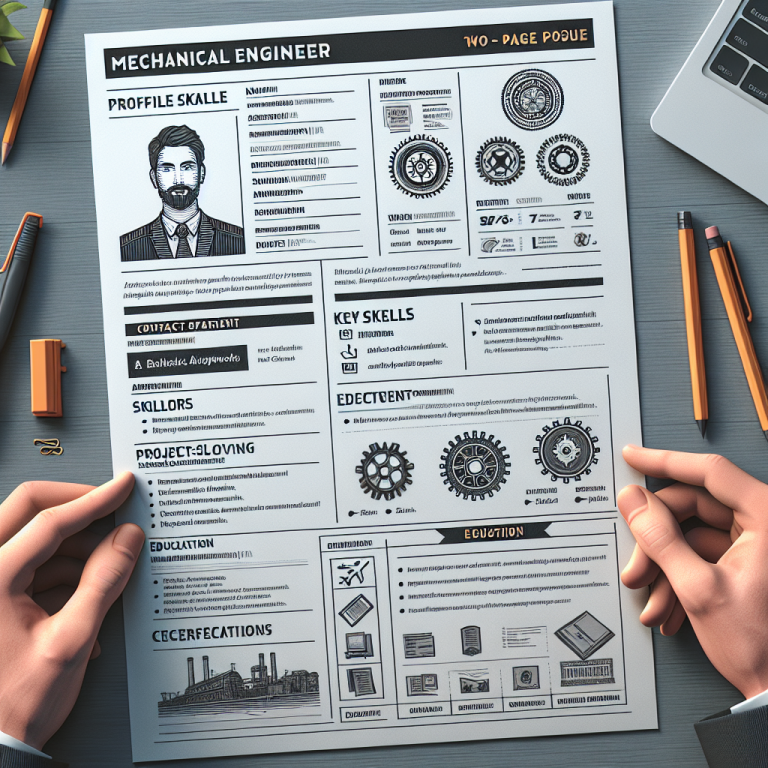 Mechanical Engineer Resume Generator