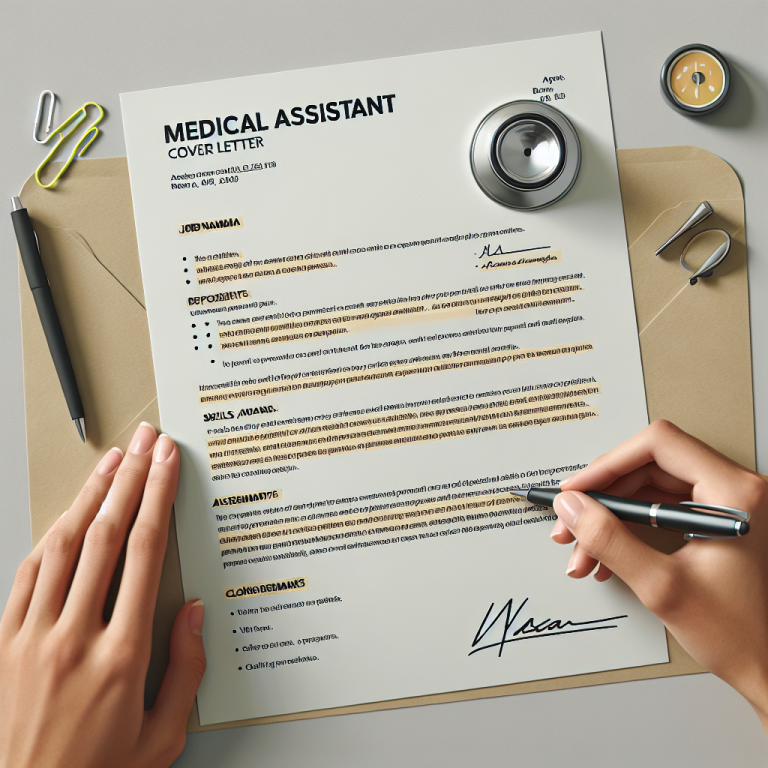 Medical Assistant Cover Letter Generator