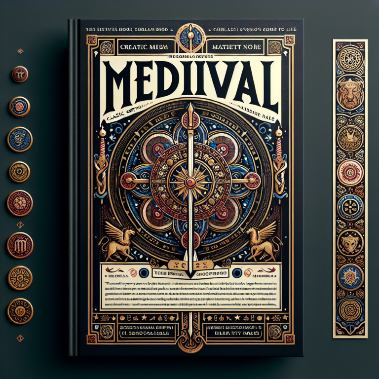 Medieval Book Cover Generator