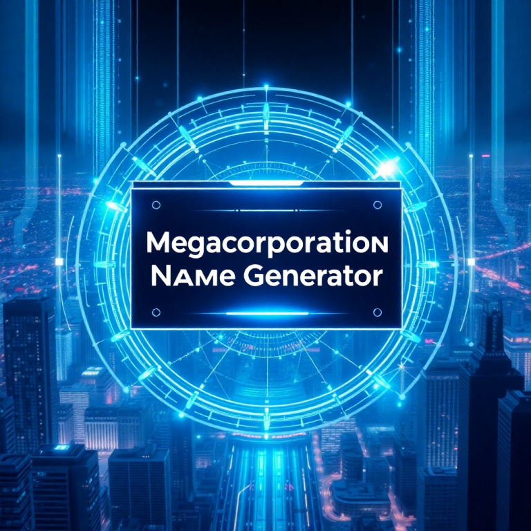 Megacorporation Name Generator