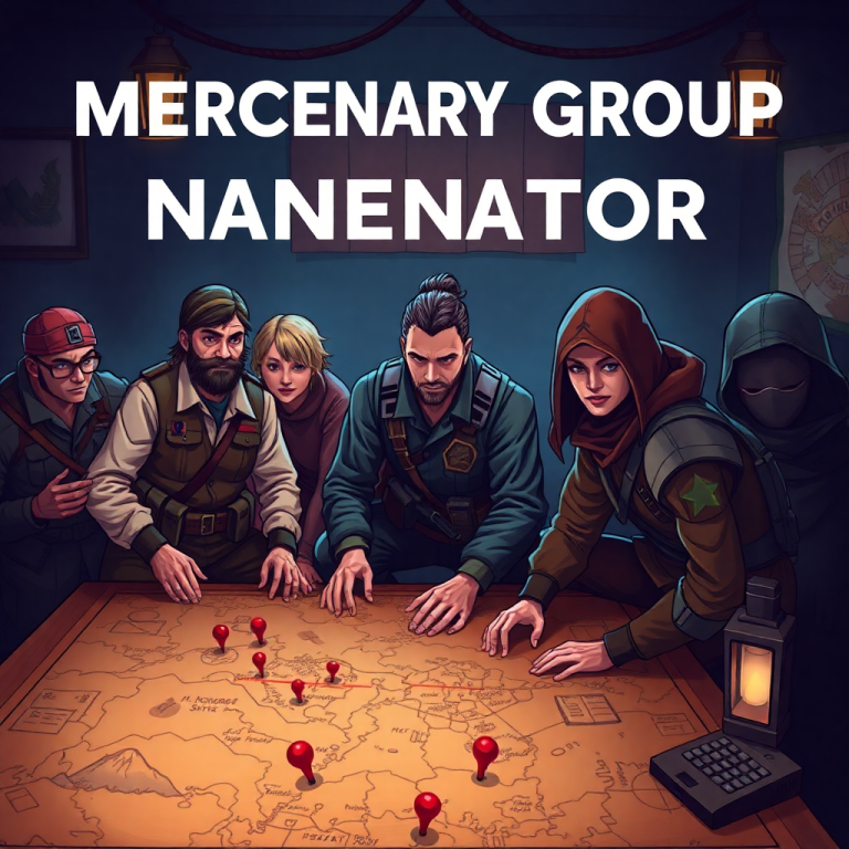 Mercenary Group Name Generator