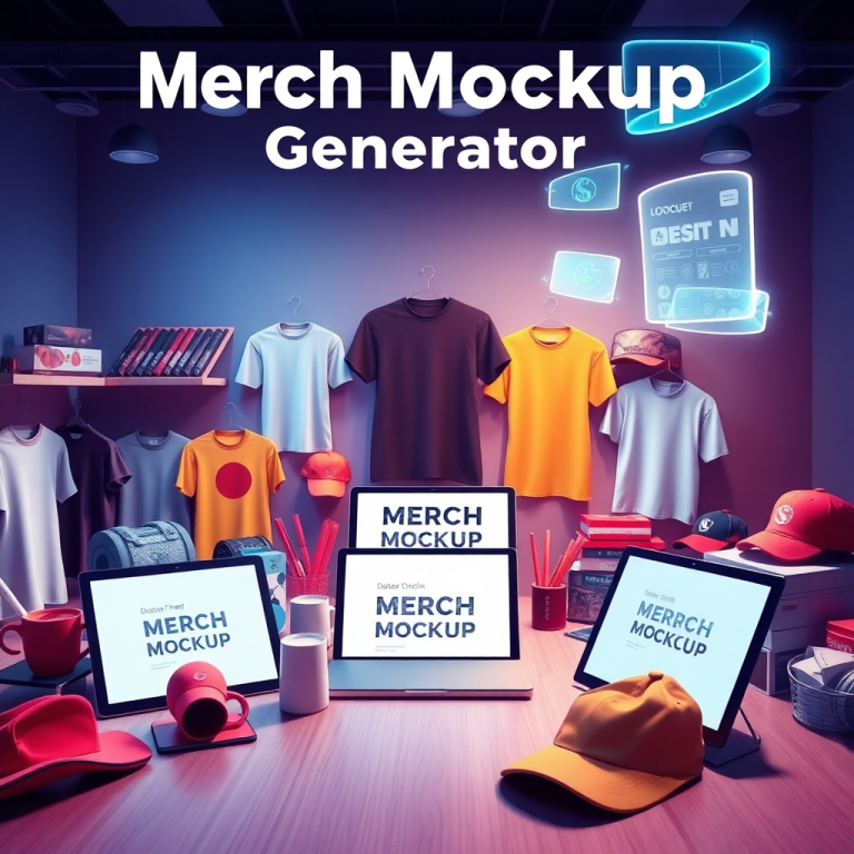 Merch Mockup Generator