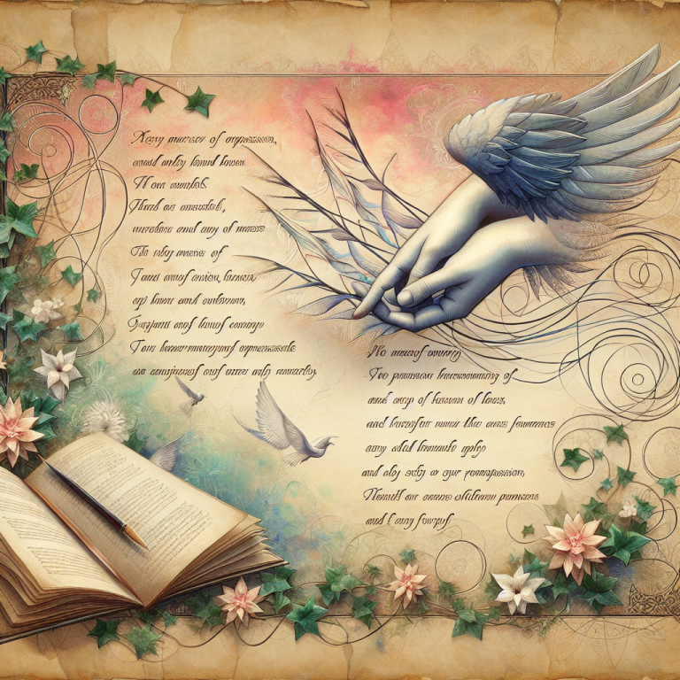Mercy Poem Generator