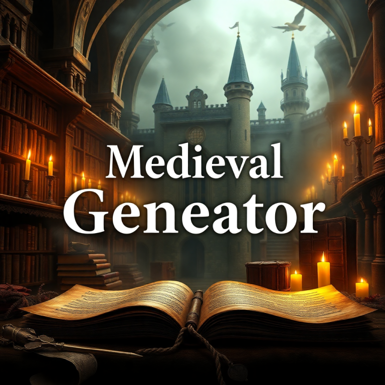 Mideval Name Generator
