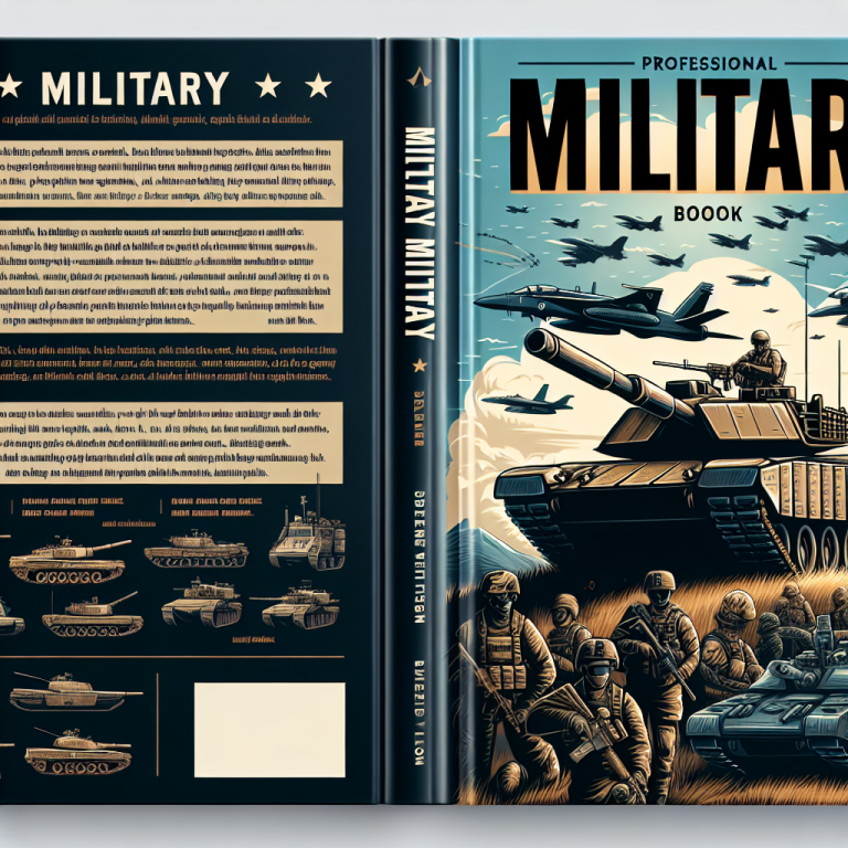 Military Book Cover Generator