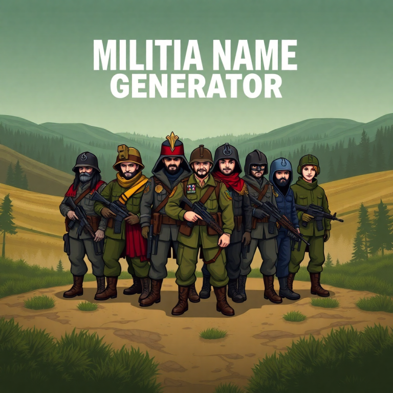Militia Name Generator