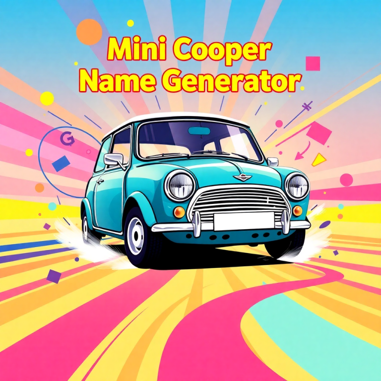 Mini Cooper Name Generator