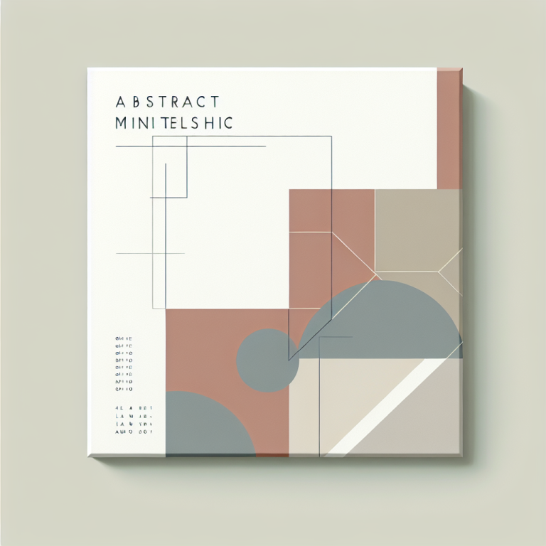 Minimal Album Cover Generator