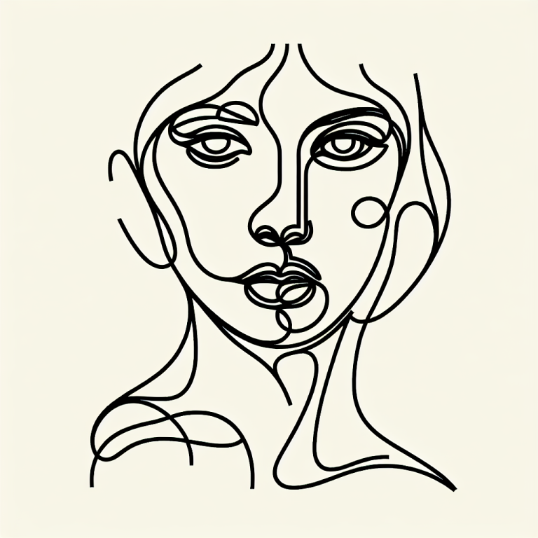 Minimal Portrait Generator