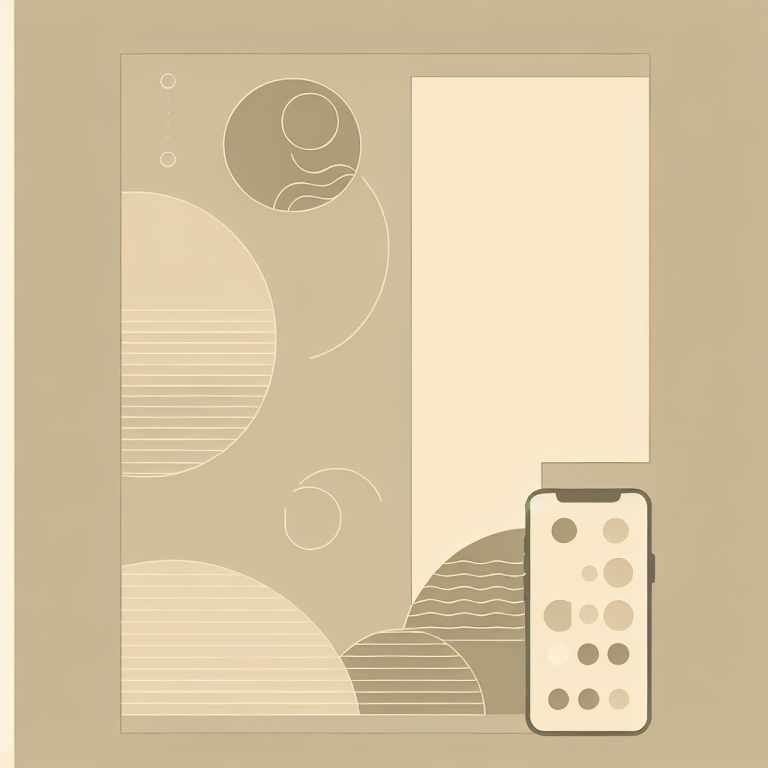 Minimalism Beige Aesthetic Wallpaper Generator