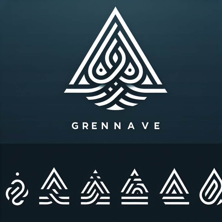 Minimalist Monogram Logo Generator