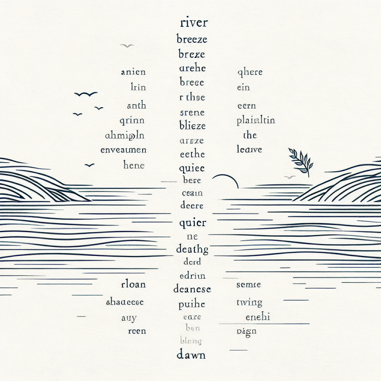 Minimalist Poem Generator