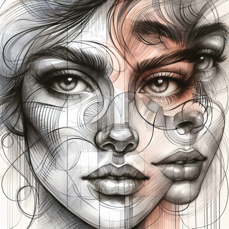 Mixed Media Portrait Generator