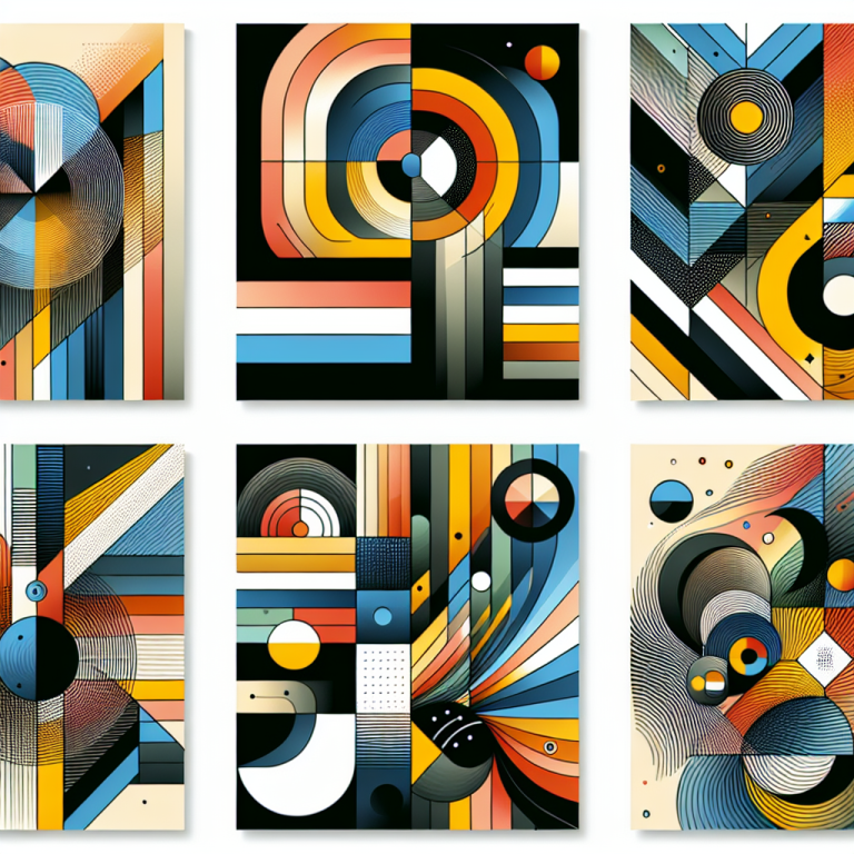 Modern Abstract Wallpaper Generator